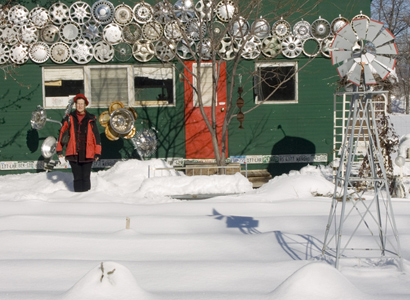 Elizabeth's Studio in the snow